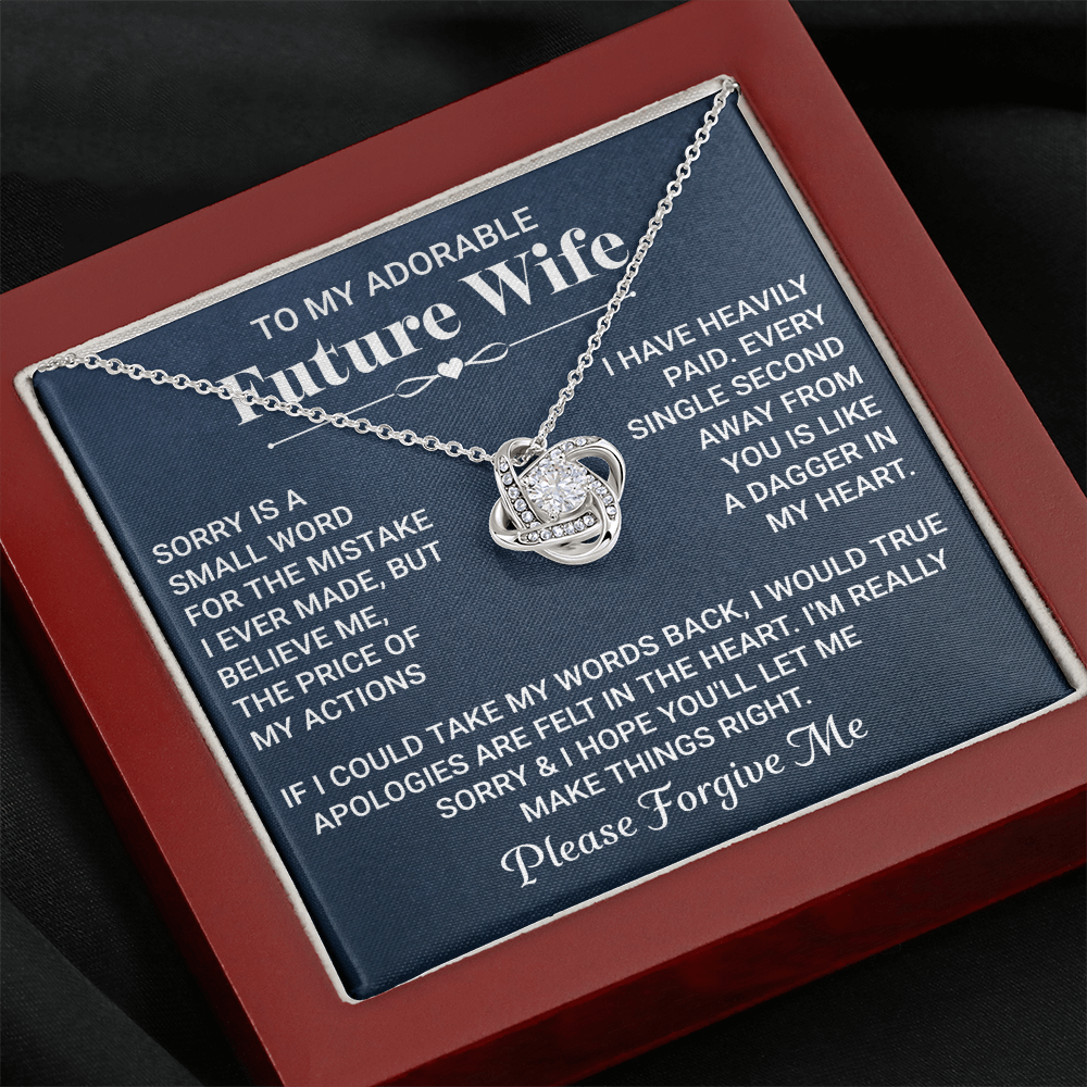 To My Future Wife Necklace - Necklaces For Girlfriend
