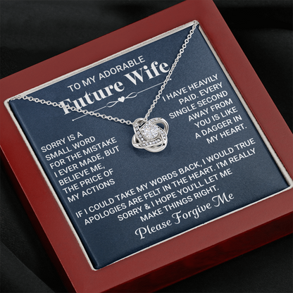 To My Future Wife Necklace - Necklaces For Girlfriend
