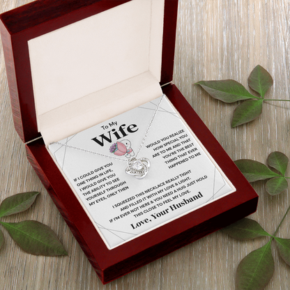 Wife Necklace Jewelry, Birthday Gifts For Her