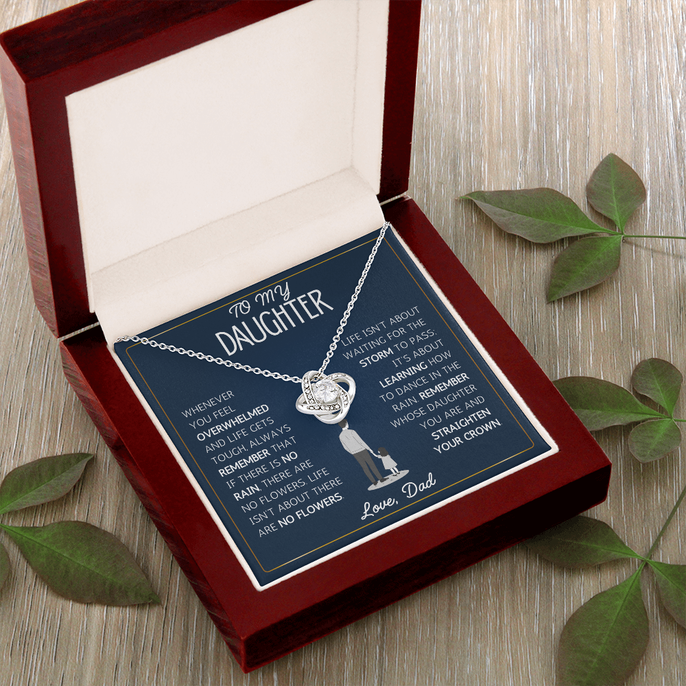 Mother Daughter Necklace, She shines without even trying in this piece