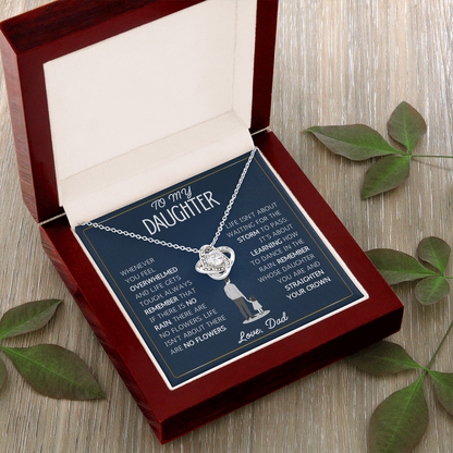 Mother Daughter Necklace, She shines without even trying in this piece