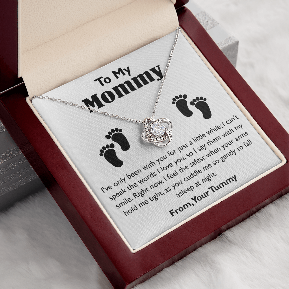 Sentimental Baby-to-Mom Gift in Elegant Wooden Box.