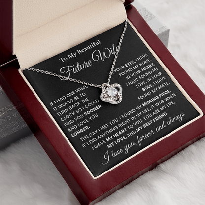 To My Future Wife Necklace, Valentines Day Gifts for Her