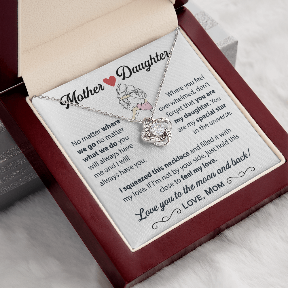 A Excellent Necklace with Heartfelt message and in a eye-catching gift box