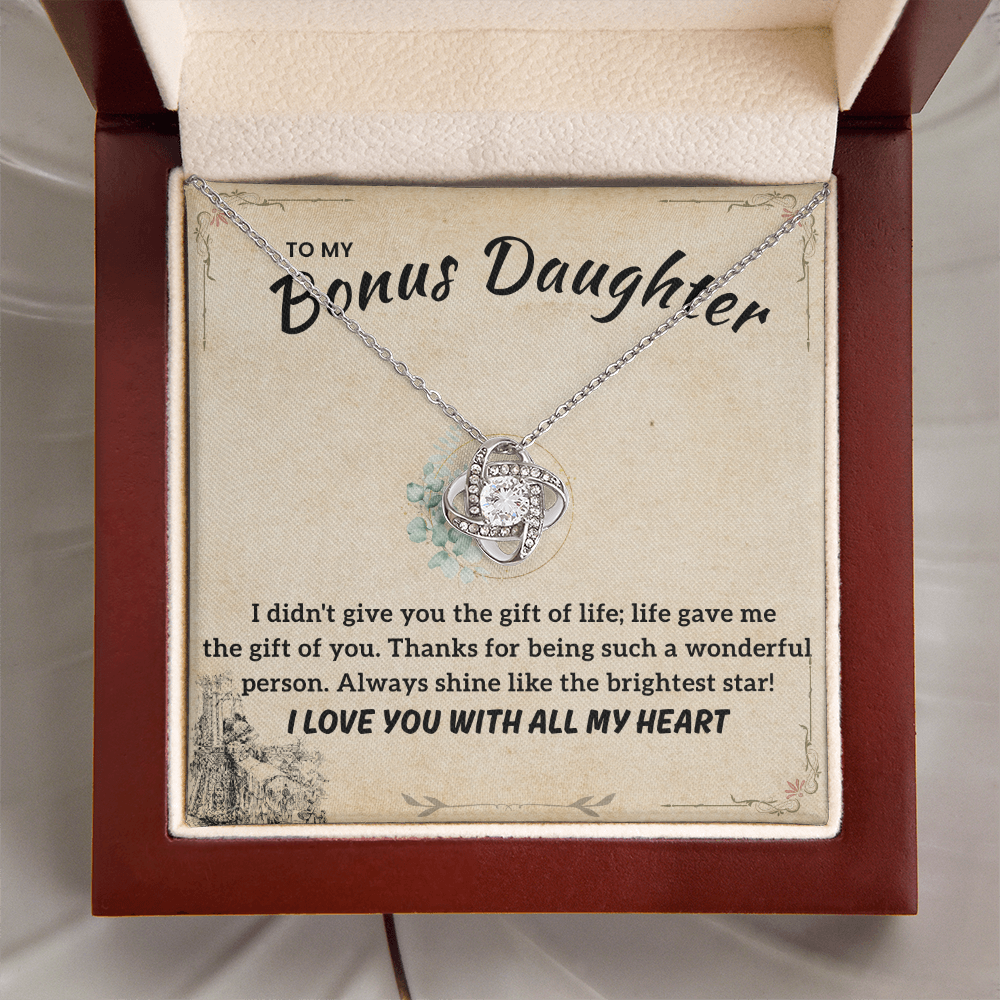 Jewelry Gifts for Stepdaughter at Wedding, Necklaces for Stepdaughter From Stepdad