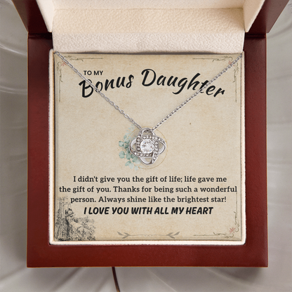 Jewelry Gifts for Stepdaughter at Wedding, Necklaces for Stepdaughter From Stepdad