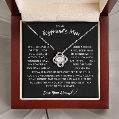 Gift to My Boyfriend's Mom Necklace – Perfect for Mother's Day
