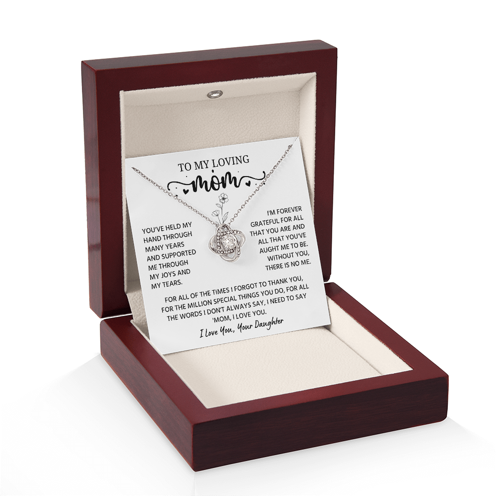 Necklace For Mom from Son, When Your Mom Wears It, She shines brighter