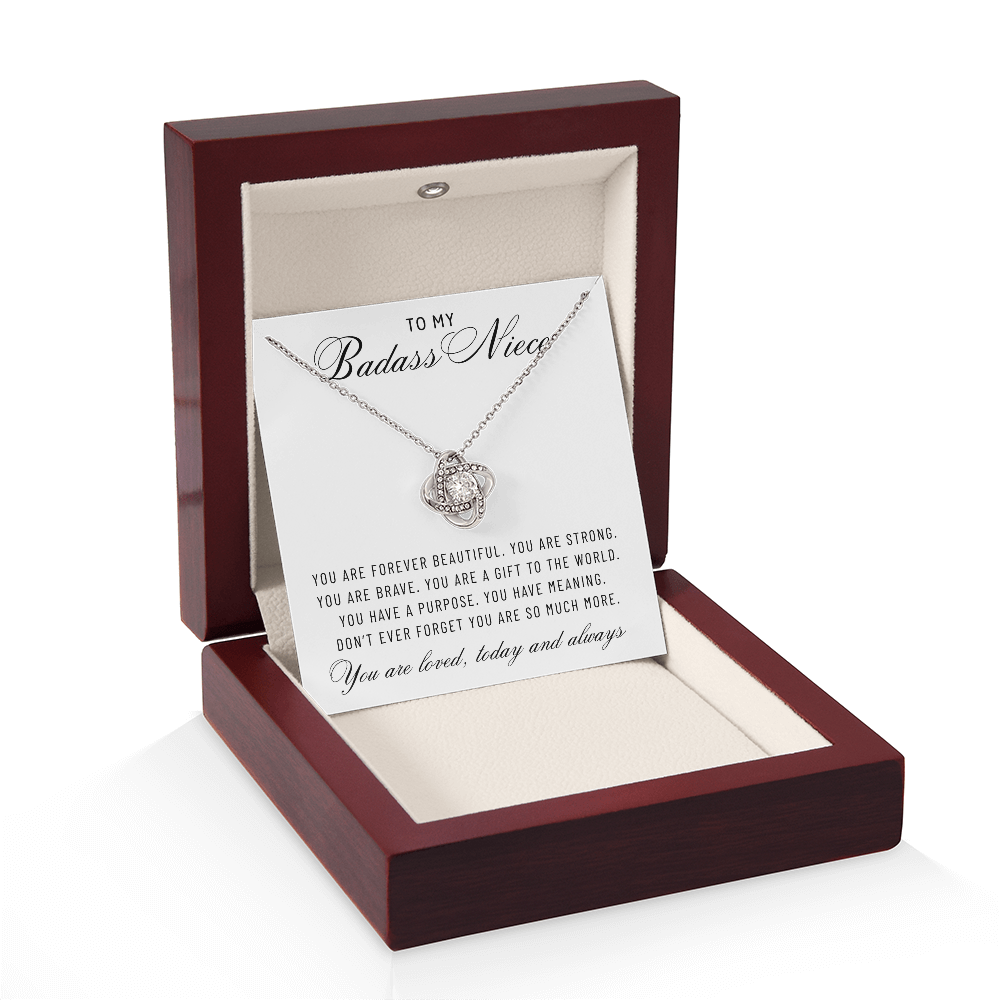 Aunt Niece Necklace, Birthday Gifts for Niece