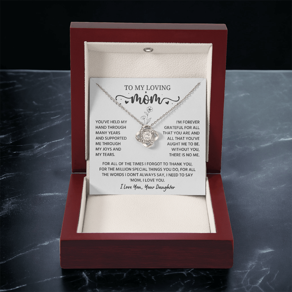 Necklace For Mom from Son, When Your Mom Wears It, She shines brighter