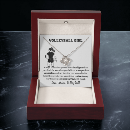 Volleyball Birthday Gift Necklace for Her Sports  Spirit Jewelry