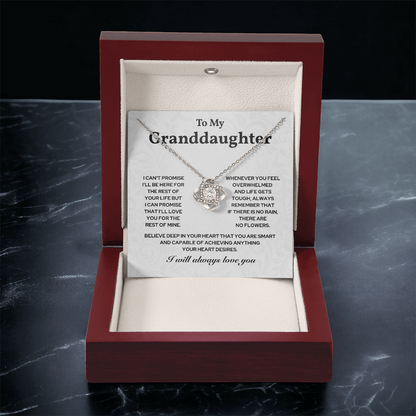 Granddaughter Necklace, Every sparkle whispers her name