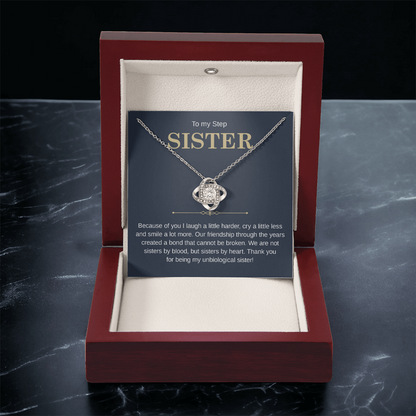 Necklace for Bonus Sister, A Necklace That Brings Light to Every Moment