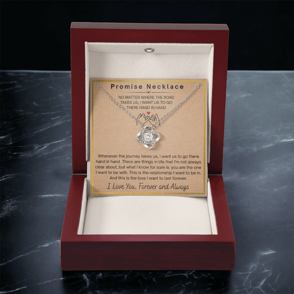 Promise Necklace For My Wife, Promise Necklaces Gift For Soulmate