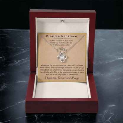 Promise Necklace For My Wife, Promise Necklaces Gift For Soulmate