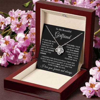Girlfriend Necklace from Boyfriend, Valentines Day Gifts for Her
