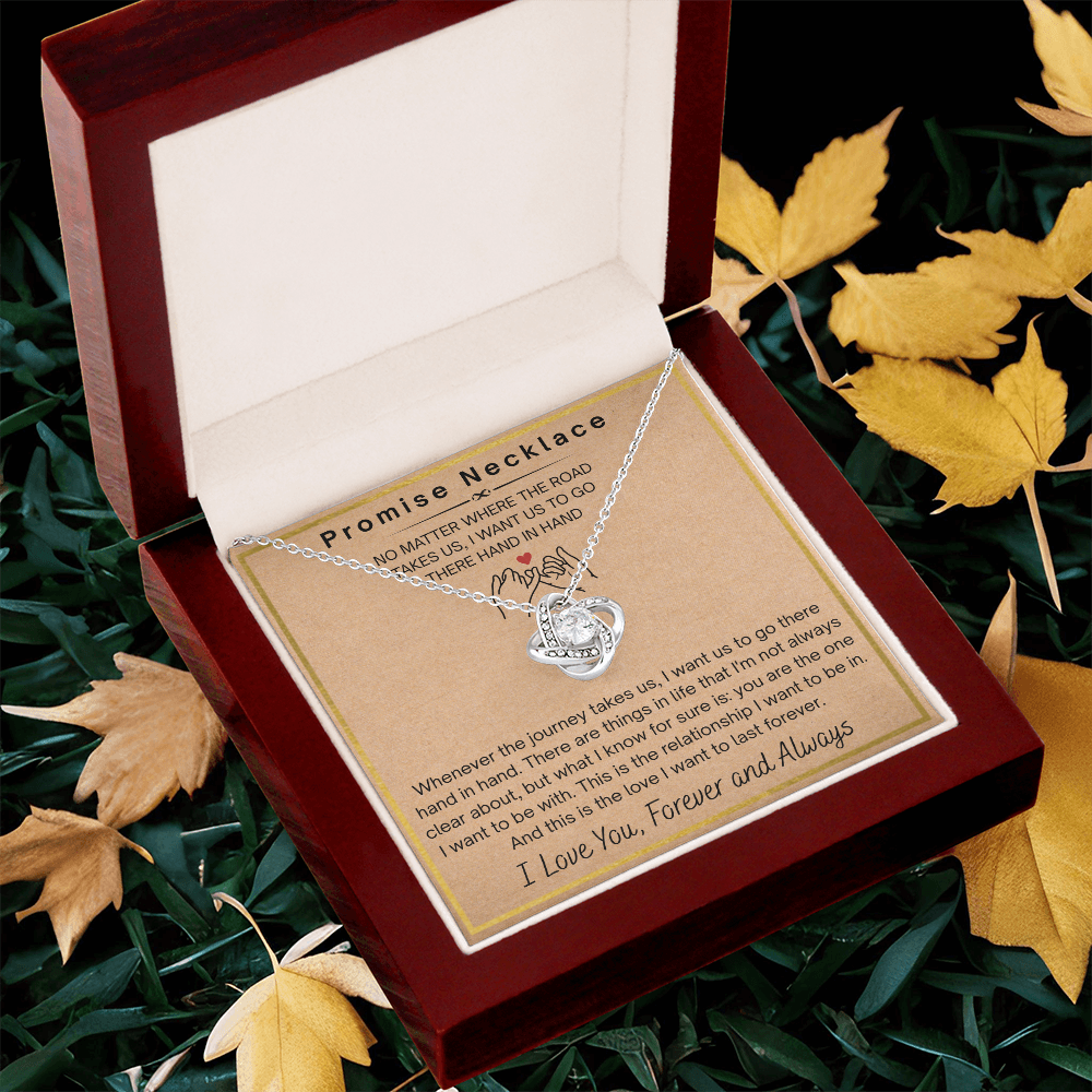 Promise Necklace For My Wife, Promise Necklaces Gift For Soulmate