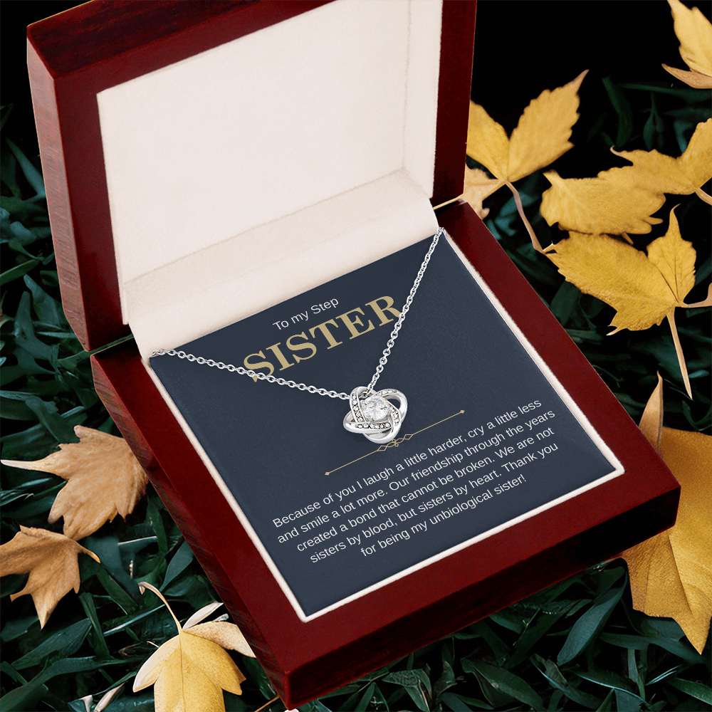 Necklace for Bonus Sister, A Necklace That Brings Light to Every Moment
