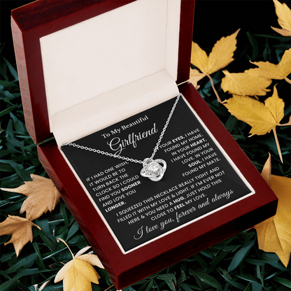 Girlfriend Necklace from Boyfriend, Valentines Day Gifts for Her