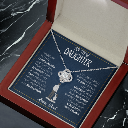 Mother Daughter Necklace, She shines without even trying in this piece