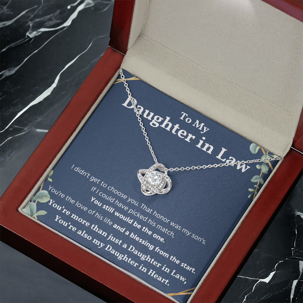 Daughter In Law Necklace, Valentines Day Gifts for Her