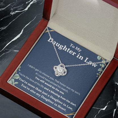 Daughter In Law Necklace, Valentines Day Gifts for Her