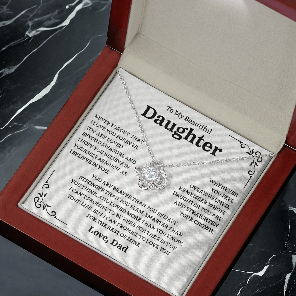 Gift For Daughter from Dad - Valentines Day Gift For Daughter