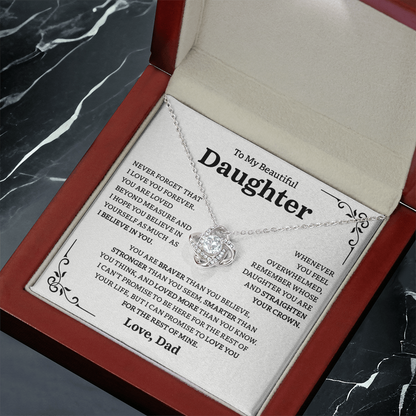 Gift For Daughter from Dad - Valentines Day Gift For Daughter