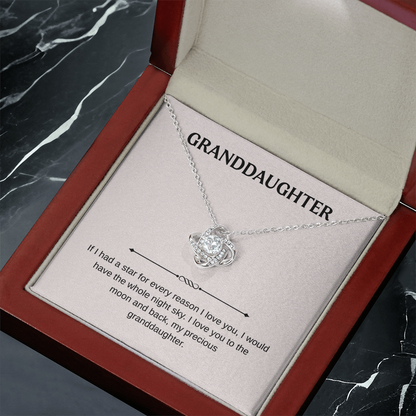 Grandma and Granddaughter Necklace, Necklaces for Granddaughters