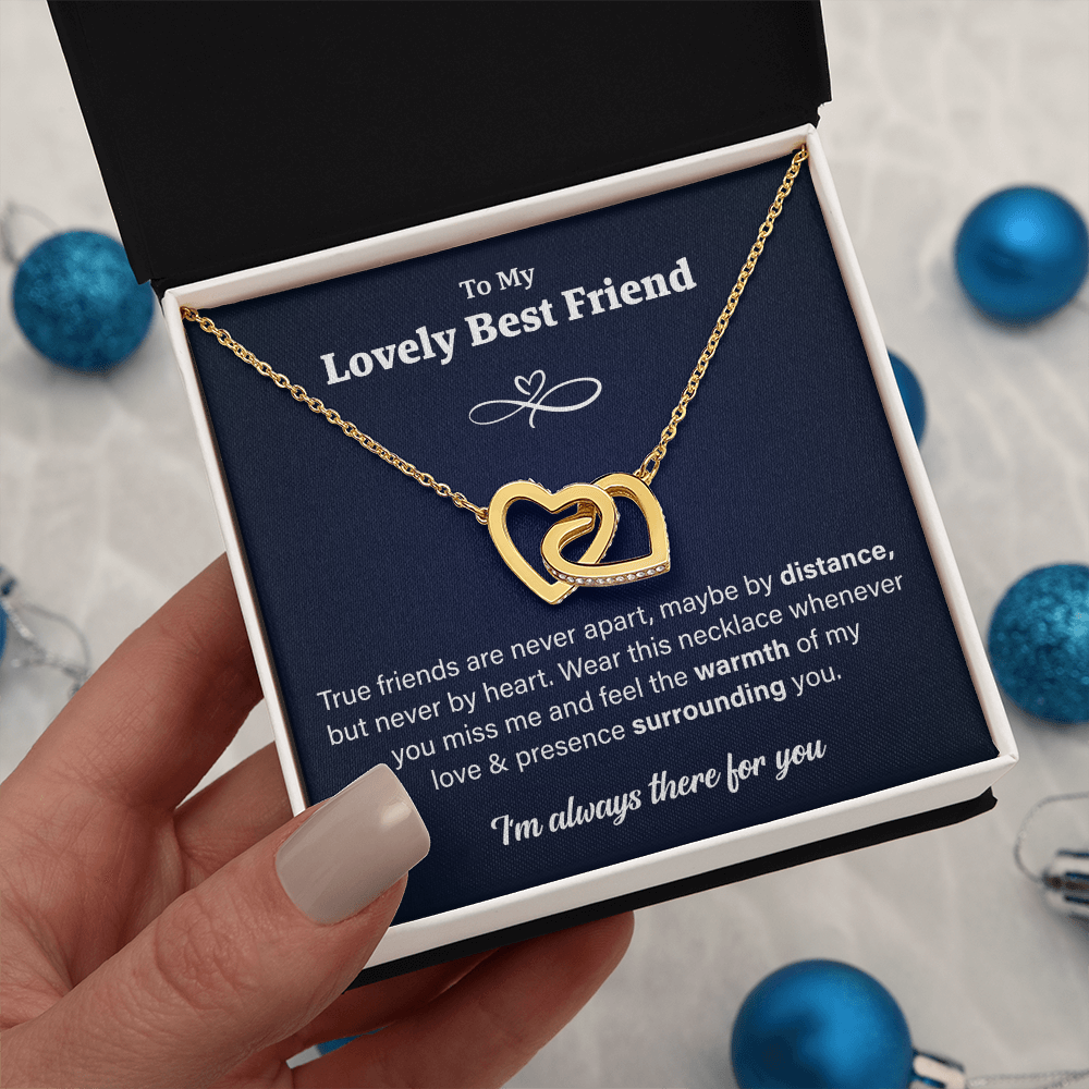 Best Friend Necklaces - Gifts For Best Friend Long Distance
