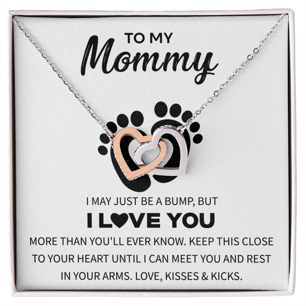 Excellent Mom Necklace Gift in a Wooden Box with heartfelt message