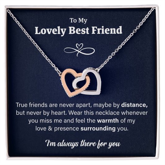 Best Friend Necklaces - Gifts For Best Friend Long Distance