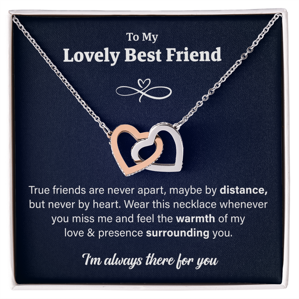 Best Friend Necklaces - Gifts For Best Friend Long Distance