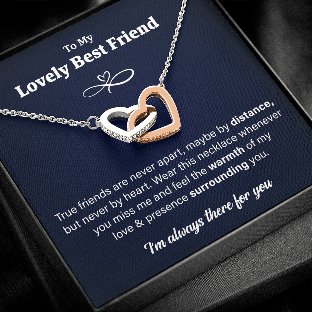 Best Friend Necklaces - Gifts For Best Friend Long Distance
