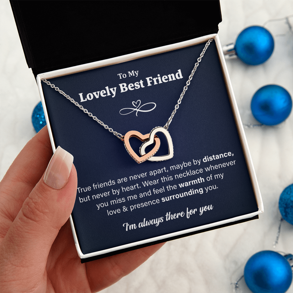 Best Friend Necklaces - Gifts For Best Friend Long Distance