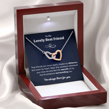 Best Friend Necklaces - Gifts For Best Friend Long Distance