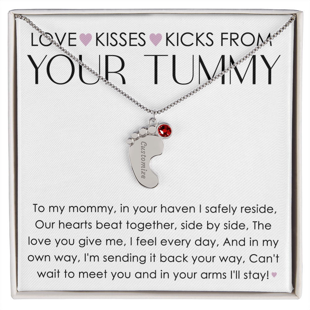 A Excellent Necklace with Heartfelt message and in a eye-catching gift box