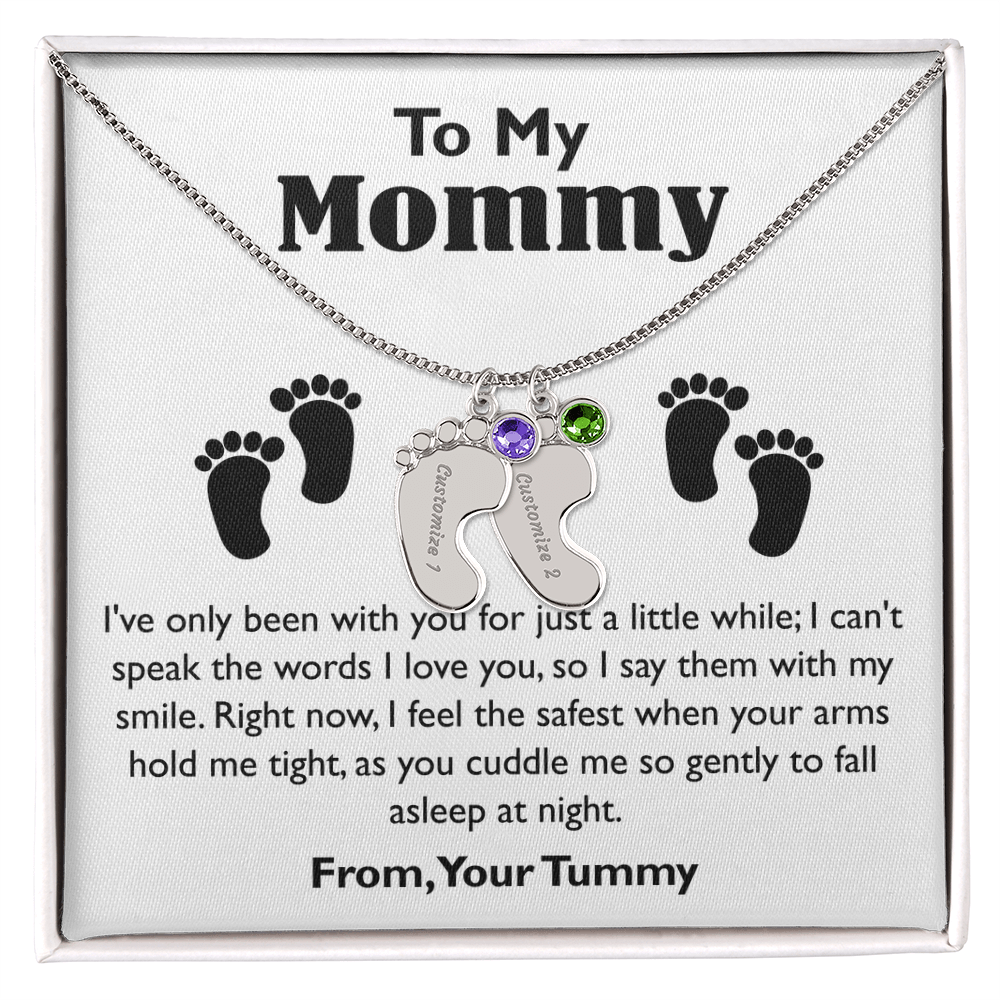 A Excellent Necklace with Heartfelt message and in a eye-catching gift box