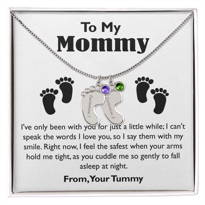 A Excellent Necklace with Heartfelt message and in a eye-catching gift box