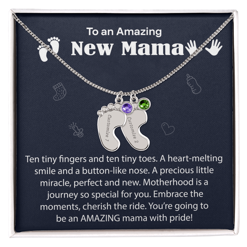 A Excellent Necklace with Heartfelt message and in a eye-catching gift box