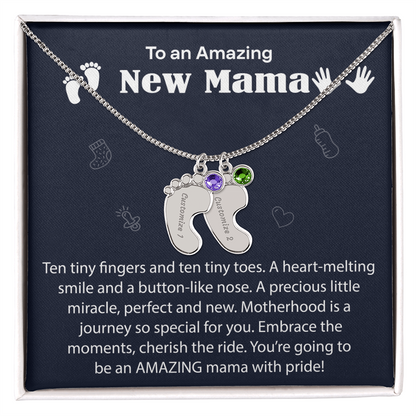 A Excellent Necklace with Heartfelt message and in a eye-catching gift box