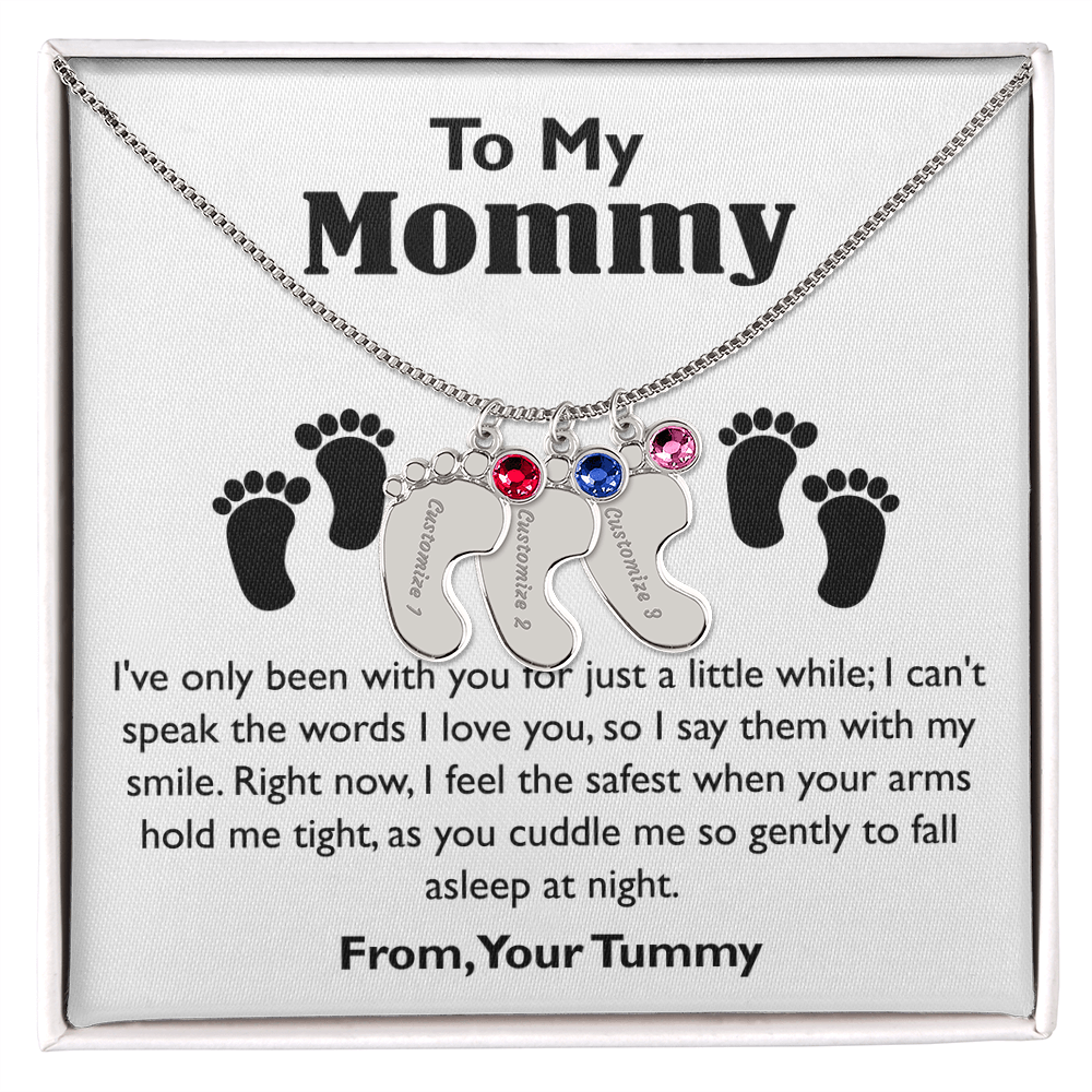 A Excellent Necklace with Heartfelt message and in a eye-catching gift box