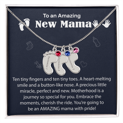 A Excellent Necklace with Heartfelt message and in a eye-catching gift box