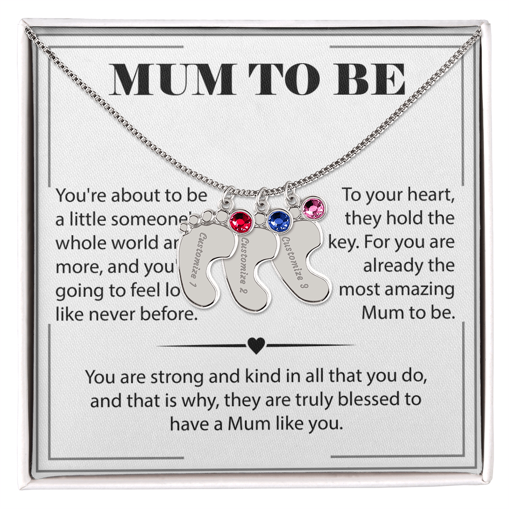 A Excellent Necklace with Heartfelt message and in a eye-catching gift box