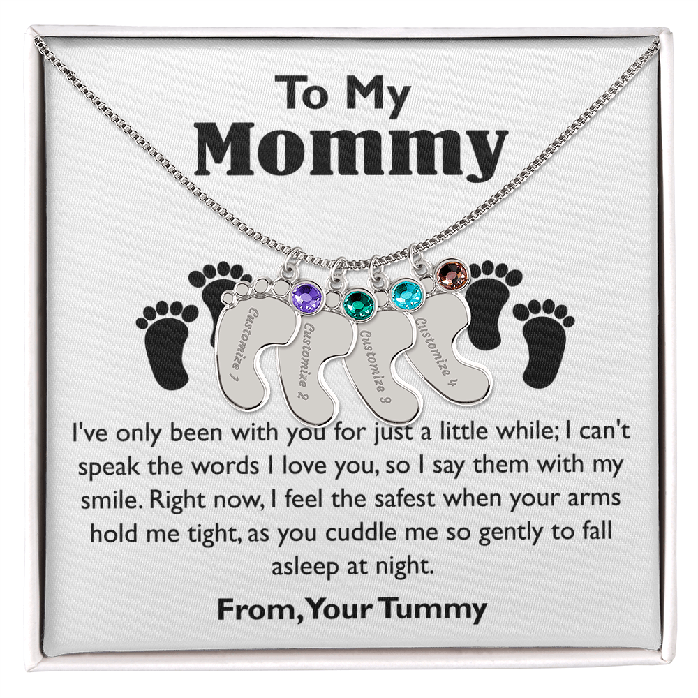 A Excellent Necklace with Heartfelt message and in a eye-catching gift box