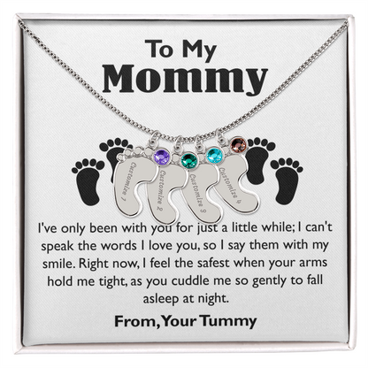 A Excellent Necklace with Heartfelt message and in a eye-catching gift box