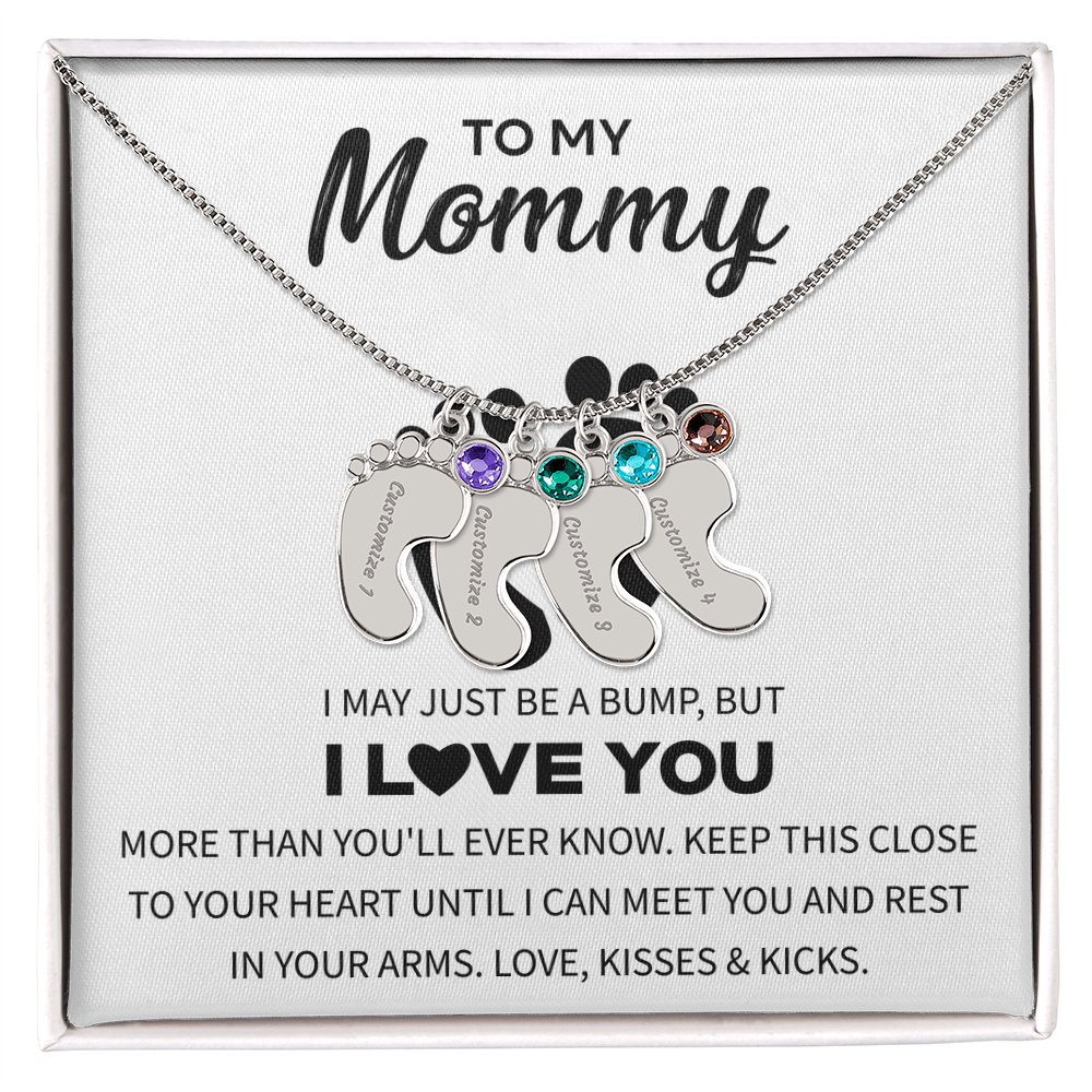 A Excellent Necklace with Heartfelt message and in a eye-catching gift box