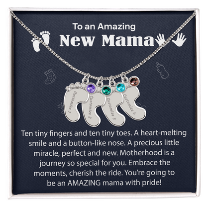 A Excellent Necklace with Heartfelt message and in a eye-catching gift box