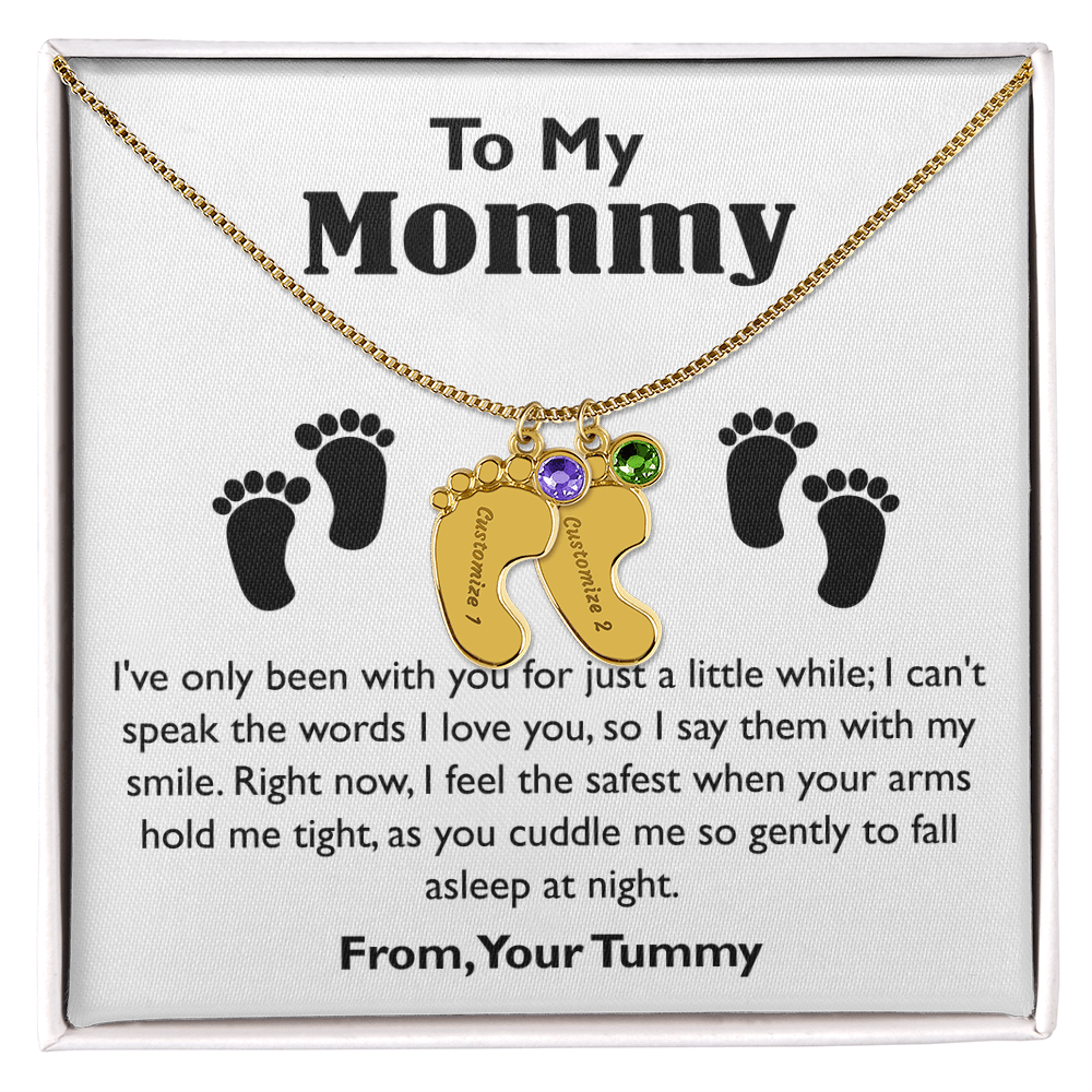 A Excellent Necklace with Heartfelt message and in a eye-catching gift box