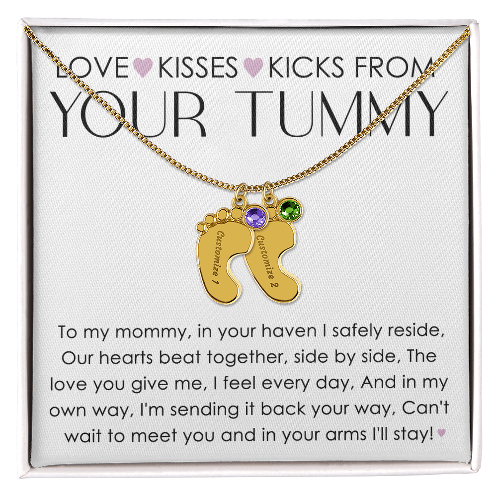 A Excellent Necklace with Heartfelt message and in a eye-catching gift box